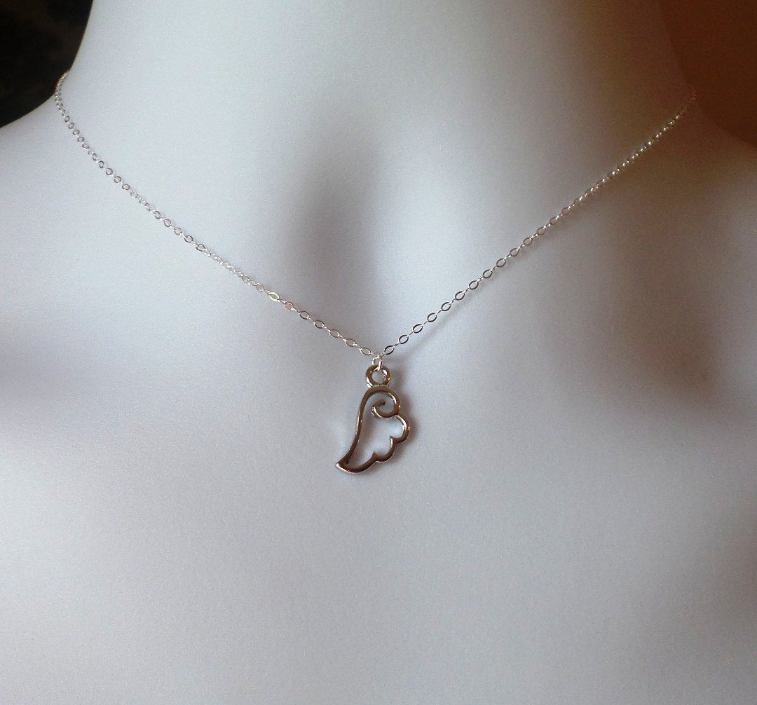 Silver Wing Necklace