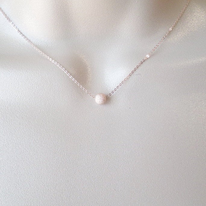 Tiny Starburst Necklace - Rose Gold Starburst Necklace - Tiny Rose Gold Necklace - Tiny Necklace - Rose Gold Jewelry - Wedding - Valentines