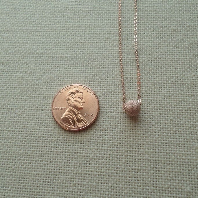 Tiny Starburst Necklace - Rose Gold Starburst Necklace - Tiny Rose Gold Necklace - Tiny Necklace - Rose Gold Jewelry - Wedding - Valentines