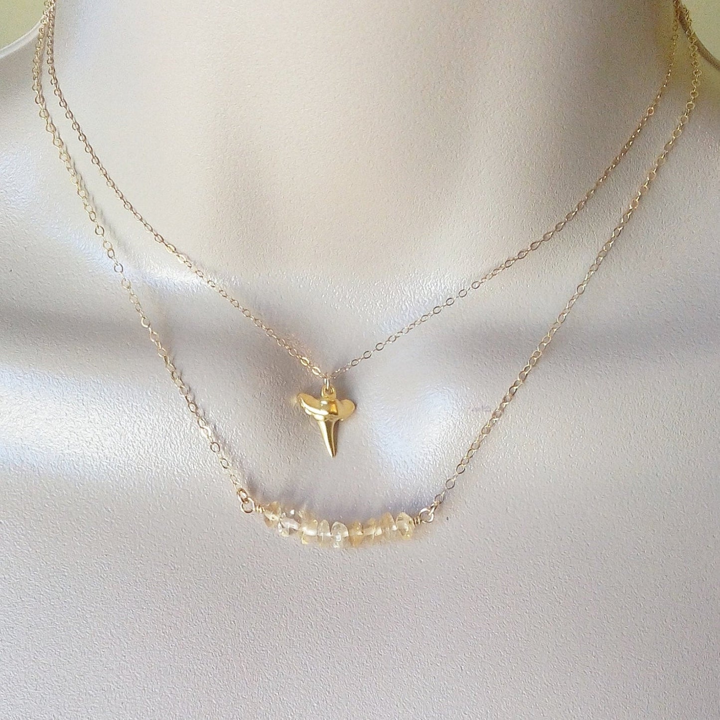 Citrine Necklace, Gold Citrine Necklace, Tiny Gold Bar Citrine Necklace, November Birthstone Jewelry, Mothers Day Gift, Valentines Day Gift