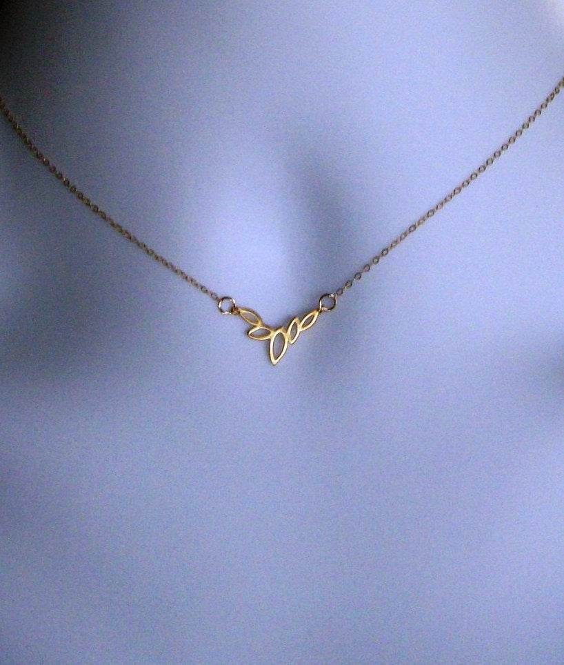 Geometric Triangle Necklace - Gold Geometric Triangle Necklace, Gold Filled Necklace, Mothers Day, bridesmaid gifts, Wedding