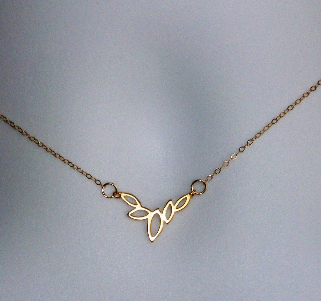 Geometric Triangle Necklace - Gold Geometric Triangle Necklace, Gold Filled Necklace, Mothers Day, bridesmaid gifts, Wedding