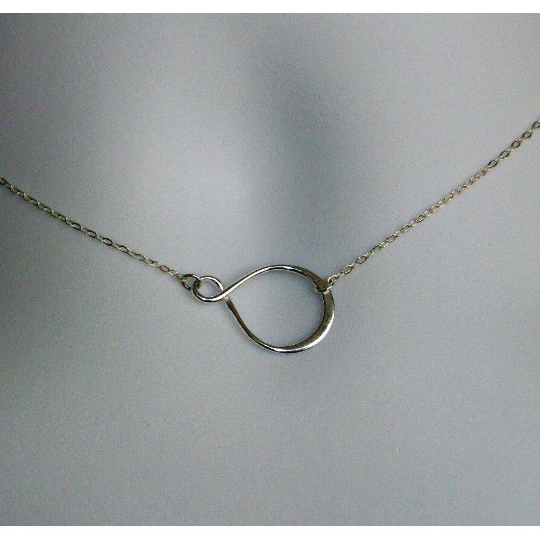 Infinity Necklace - Silver Infinty Necklace - Small Silver Infinity Necklace - Sterling Silver Necklace