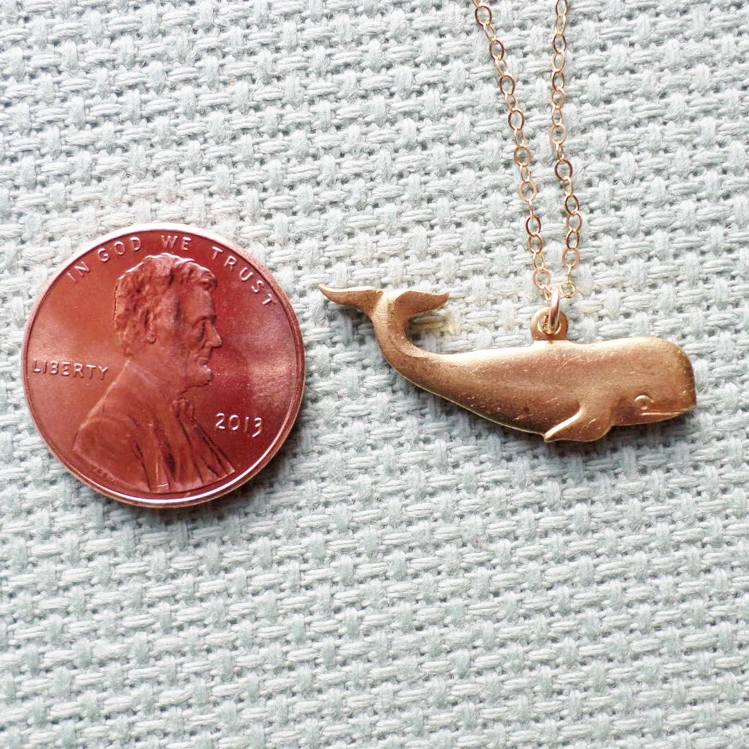 Gold Whale Necklace