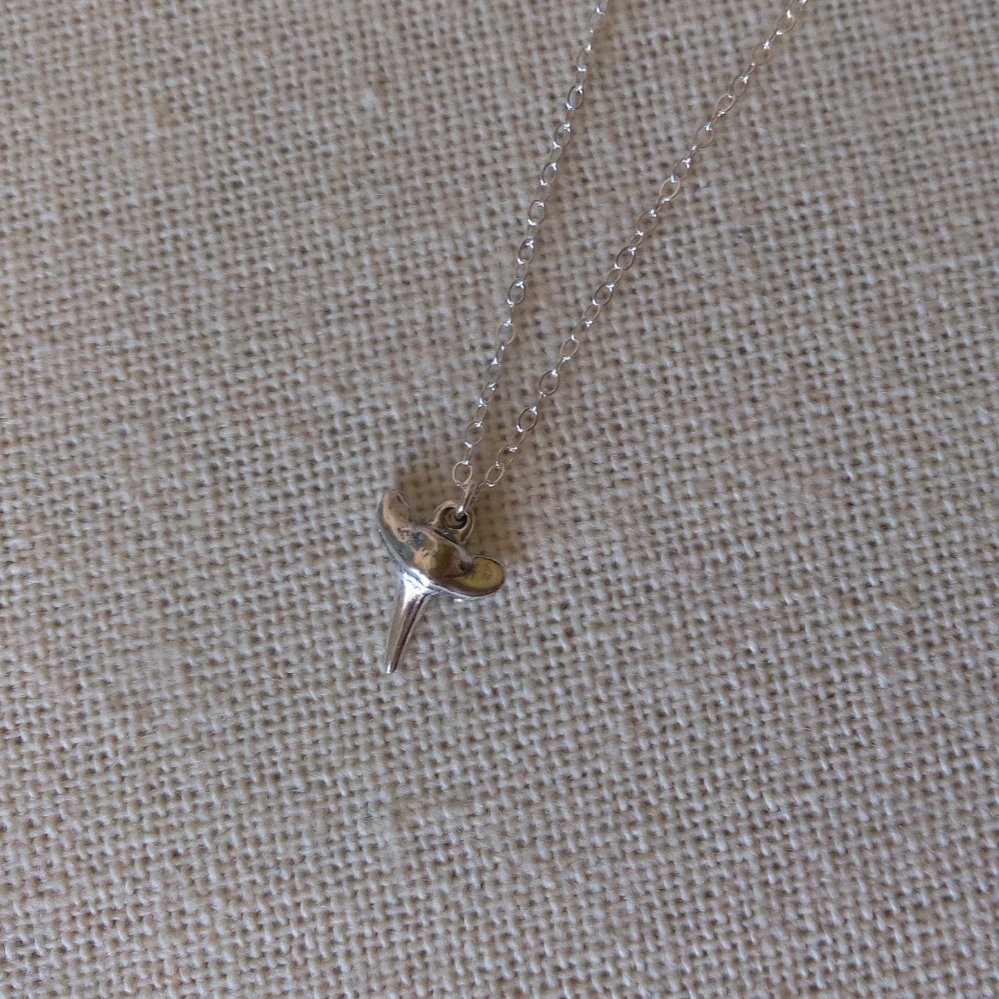 Shark Tooth Necklace, Sterling Silver Sharktooth Necklace, Layered Necklaces, Layering Necklace, Nautical Necklace, Mothers Day Gift, Bridal